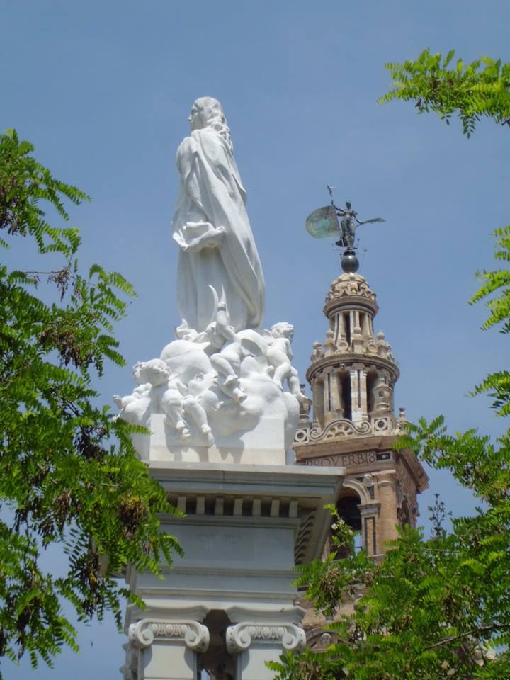 El monumento a la Inmaculada Concepción