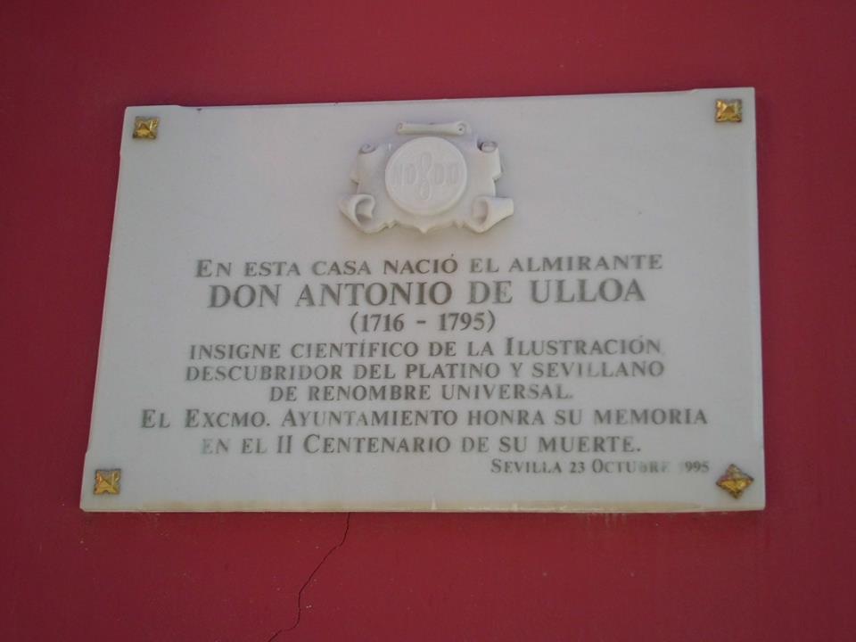 La casa natal del Almirante Antonio de Ulloa