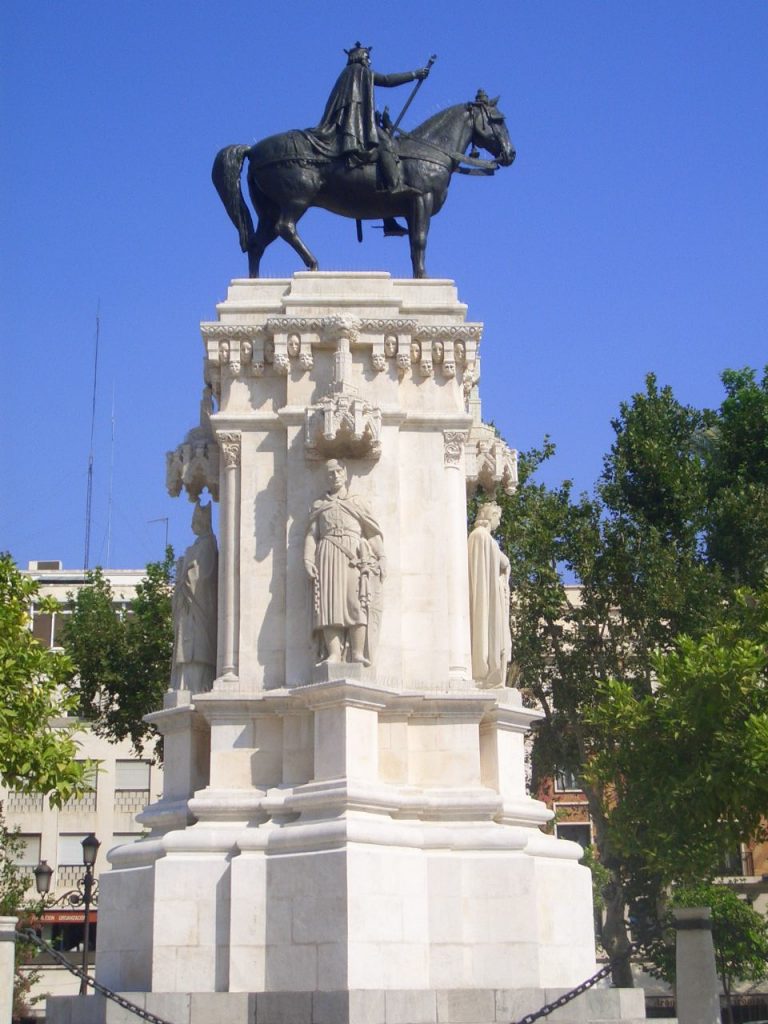 El monumento al Rey San Fernando