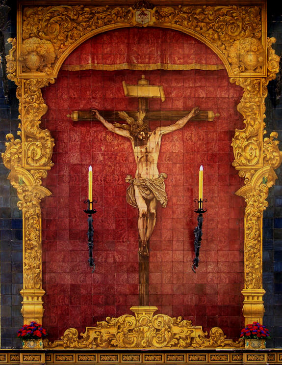 El retablo del Cristo del Amor, de la Calle Villegas