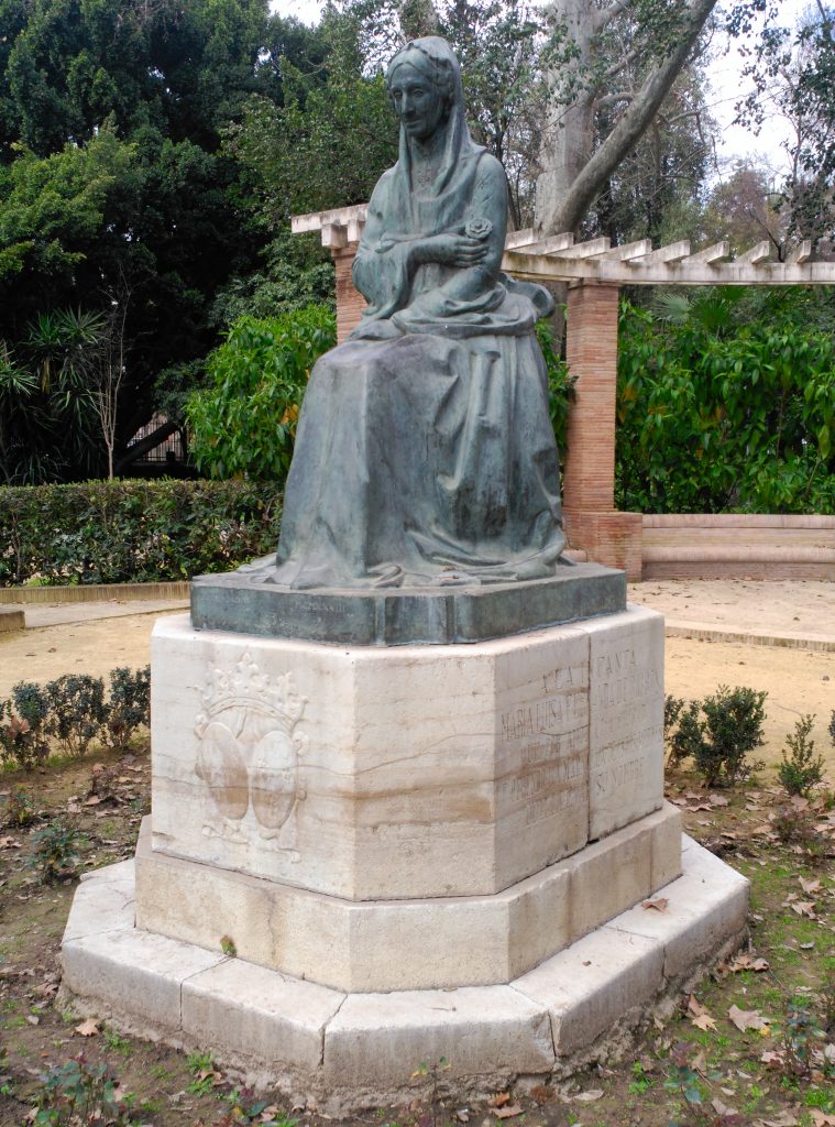 El monumento a María Luisa Fernanda de Borbón (Duquesa de Montpensier)