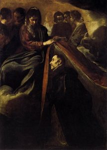 La imposición de la casulla a San Ildefonso, de Velázquez