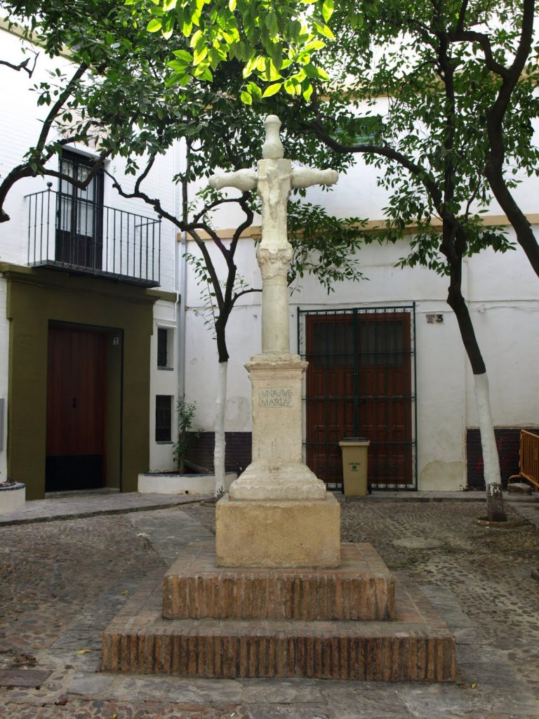 La Cruz de la Plaza de Santa Marta o Crucero de San Lázaro
