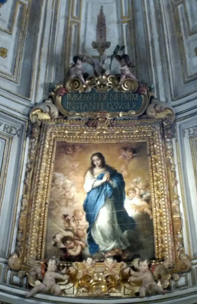 La Inmaculada de la Sala Capitular de la Catedral