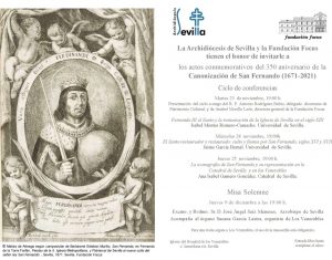 Ciclo de conferencias conmemorativas de los 350 años de la canonización del Rey San Fernando